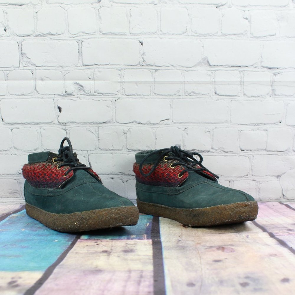 Gravis Nomad Exp Indigo Suede Leather Wool Laces Chukka Boots Size 7.5 - Picture 3 of 9